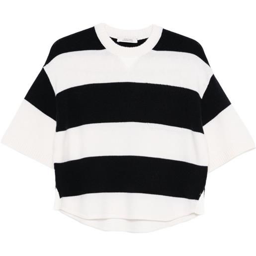 Dorothee Schumacher maglione a righe - bianco
