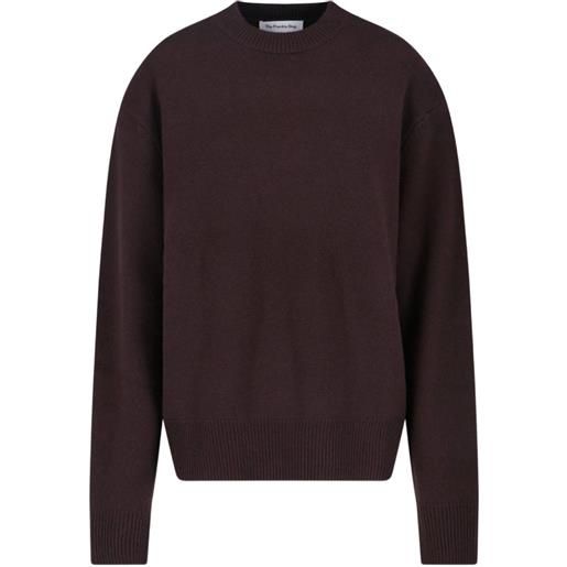 The Frankie Shop maglione girocollo rafella - marrone