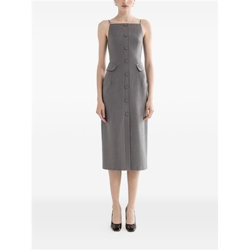 NISSA abito con paillettes - grigio