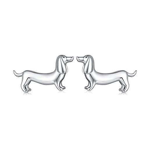 Uloveido Set Gioielli Elefante Portafortuna - Collana, Orecchini E Anello In Ottone Placcato Platino, Cristalli