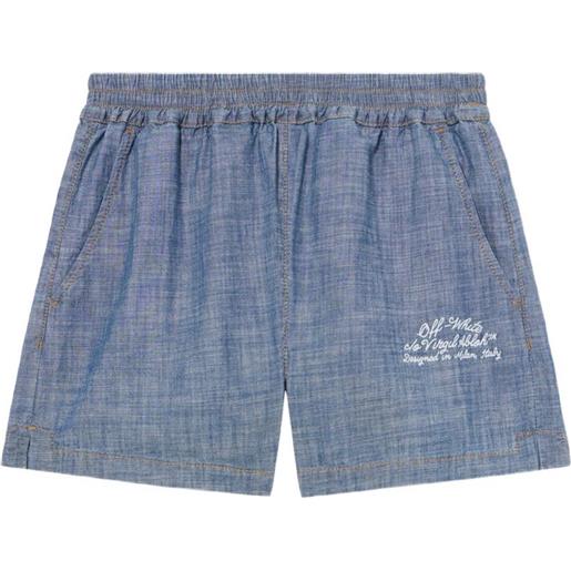 Off-White shorts denim - blu