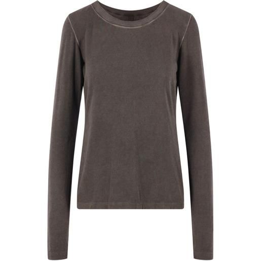 Uma Wang t-shirt tata a coste - grigio