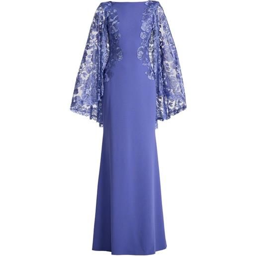 Tadashi Shoji abito a fiori - viola