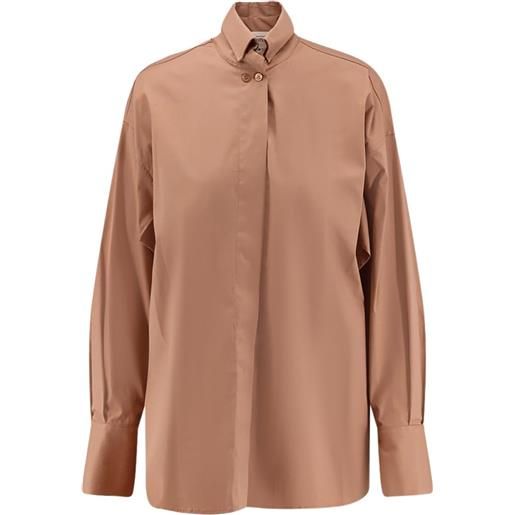 Semicouture camicia con dettaglio cut-out - rosa