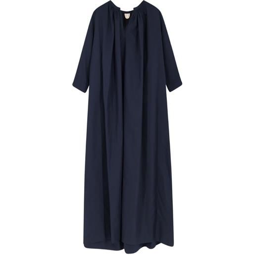 ASPESI abito lungo in cotone - blu