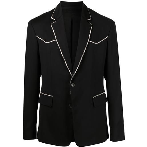 AMIRI blazer con decorazione - nero