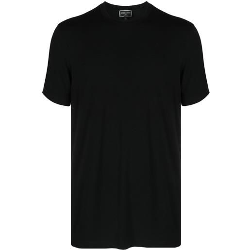 Giorgio Armani t-shirt girocollo - nero