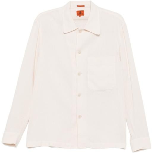 Barena giacca-camicia con tasche - toni neutri