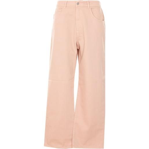TRUE AVENUE jeans marta con applicazione - rosa