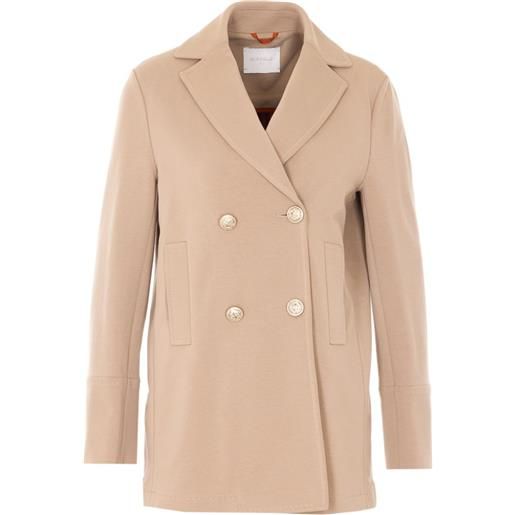 Circolo 1901 giacca doppiopetto con scollo a v - toni neutri