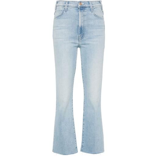 MOTHER jeans the mid rise dazzler ankle - blu