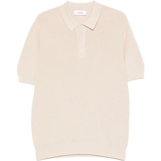 Lardini polo a maniche corte - toni neutri