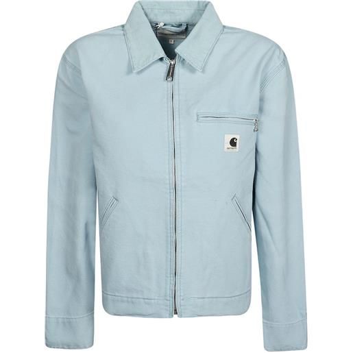 Carhartt WIP giacca detroit con zip - blu