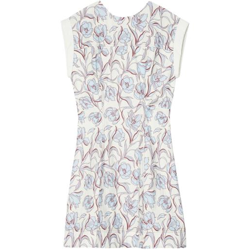 3.1 Phillip Lim abito corto a fiori - bianco