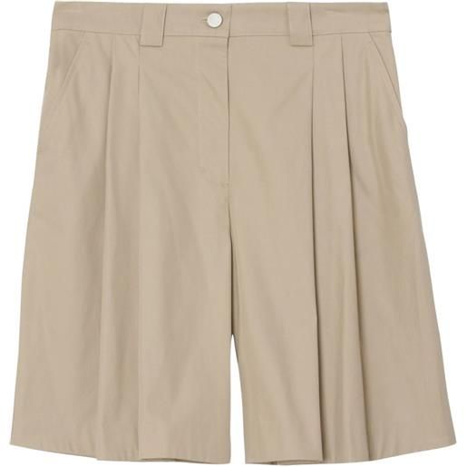 3.1 Phillip Lim shorts con design color-block - toni neutri