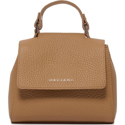 Orciani borsa tote sveva mini - marrone