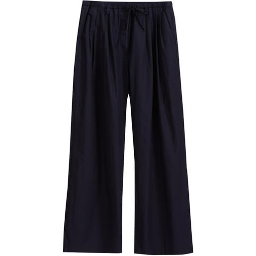 3.1 Phillip Lim pantaloni a gamba ampia con coulisse - blu