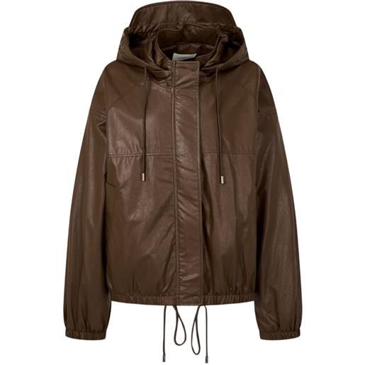 TOMBOY piumino con cappuccio - marrone