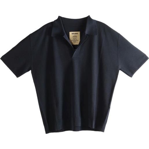Uma Wang polo a maniche corte - blu