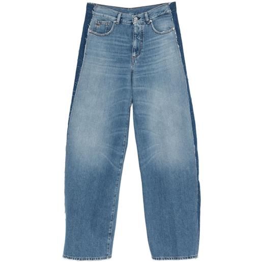 Nine In The Morning jeans gea con applicazione - blu
