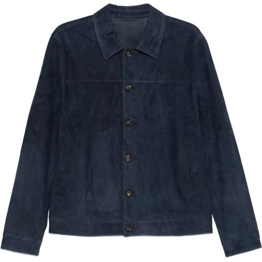 Eleventy giacca con bottoni - blu