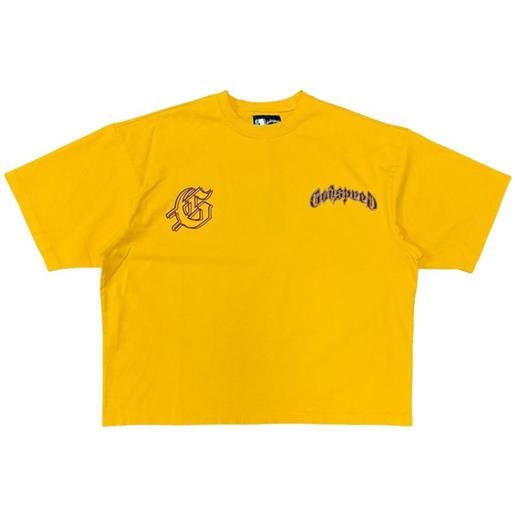 GODSPEED t-shirt con stampa - giallo