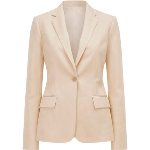 Susan Bender blazer con revers classici - toni neutri