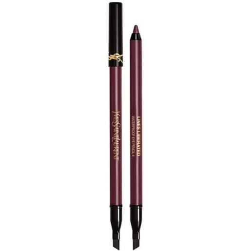 Yves Saint Laurent lines liberated - n. 4 unrestricted plum