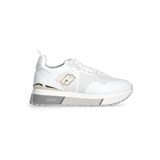 Liu Jo sneakers donna bf5009px685 in pelle bianco eu 40