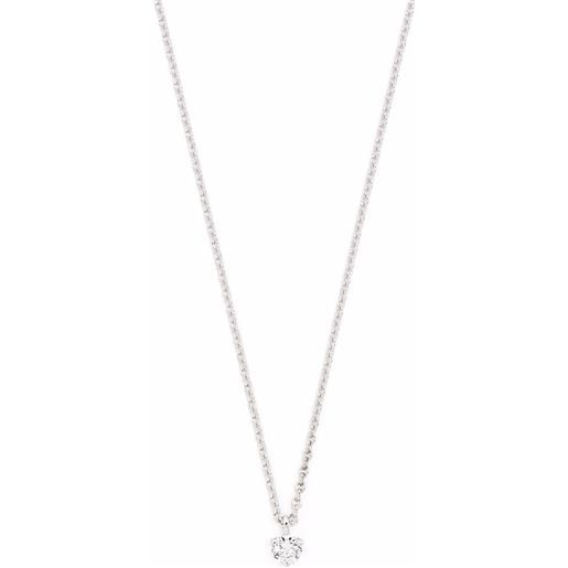 Collana Lettera W In Argento Sterling 925 Placcato Oro 18K - Lunghezza Regolabile 35-50cm - P D PAOLA
