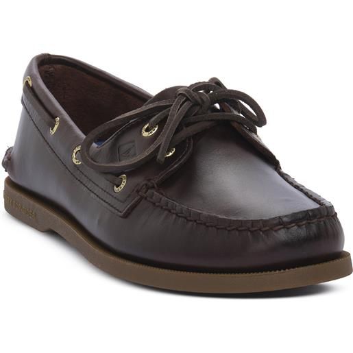 Sperry Authentic Original 2 Occhielli Scarpa Da Barca Uomo - Nero - 42 EU - 2