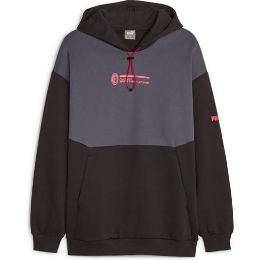 PUMA felpa con cappuccio ftbl core milan