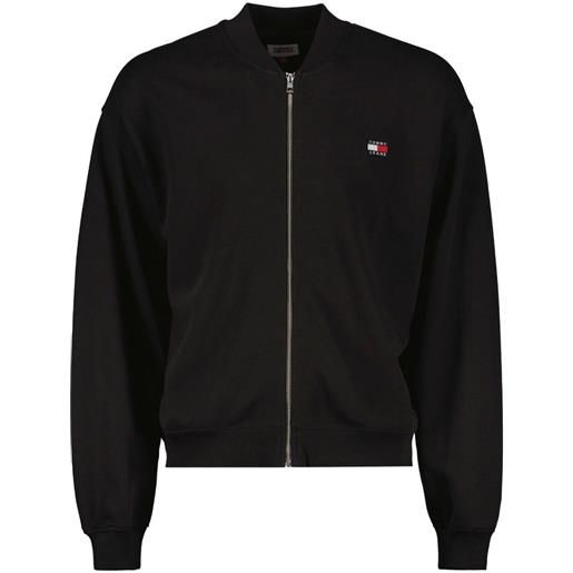 TOMMY JEANS felpa full zip bomber badge
