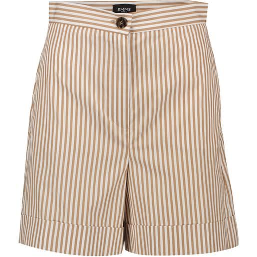 EMME MARELLA bermuda in popeline incline donna