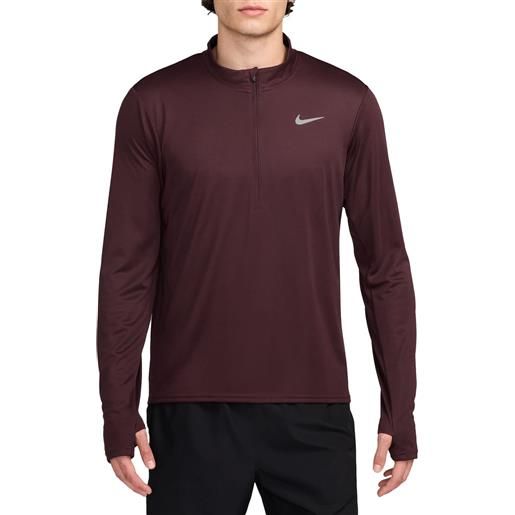 NIKE maglia manica lunga mezza zip pacer