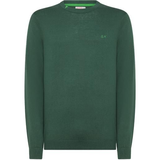 SUN 68 maglione girocollo in cotone e lana