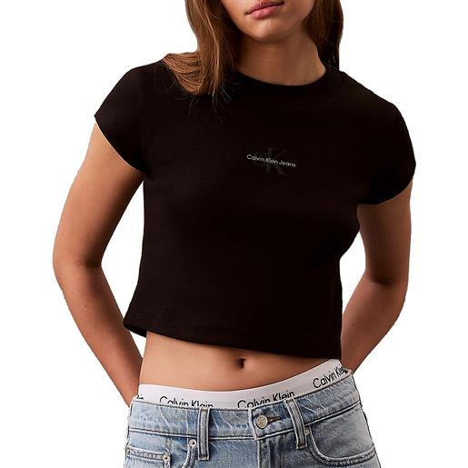 CALVIN KLEIN t shirt monogram baby donna