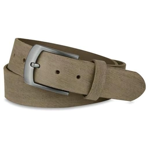 Frentree Cintura Elastica Donna Larga 6 Cm Con Fibbia Dorata - Ecopelle Ed Elastan, Regolabile, Nasconde I Rotolini, Taglie 75-105 Cm