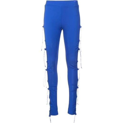 Fenty X Puma leggings ruching - blu