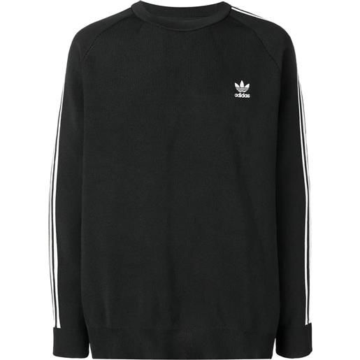 adidas felpa a girocollo adidas originals - nero