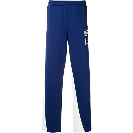 PUMA pantaloni sportivi bicolore - blu