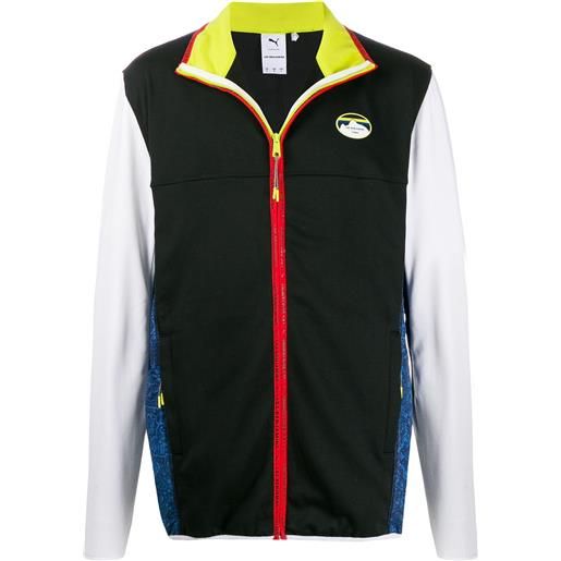PUMA gilet con zip - nero
