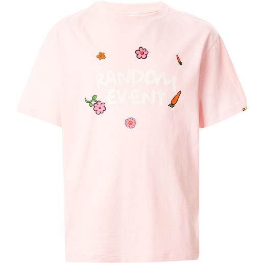 PUMA t-shirt con stampa puma x rdet - rosa