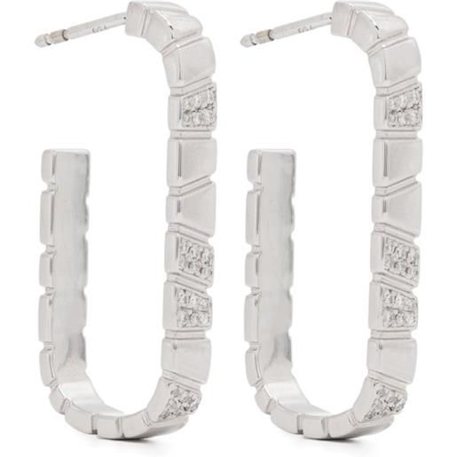 NKlaus coppia di piccoli orecchini a perno mucca in argento 925 a prova di vernice 6x10mm orecchini motivo 9838