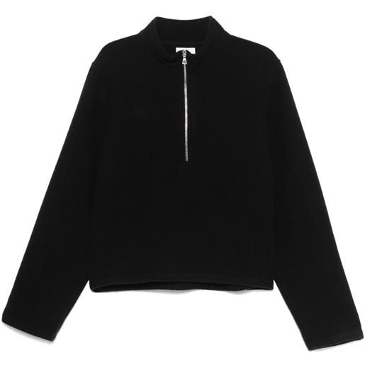 Rier felpa in pile - nero
