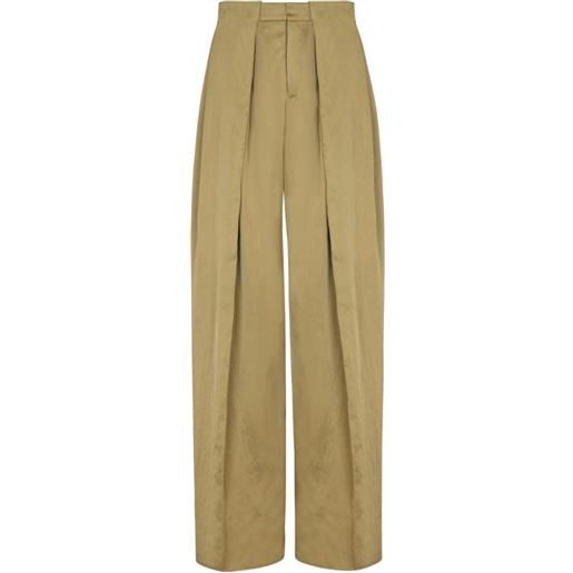Balmain pantaloni sartoriali con pieghe - toni neutri