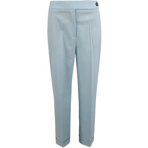 Antonio Marras mid-rise cuffed trousers - blu
