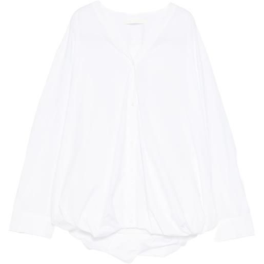 JNBY blusa con scollo a v - bianco