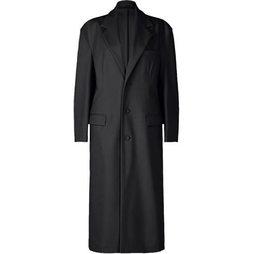 Issey Miyake cappotto monopetto simple ensemble - nero