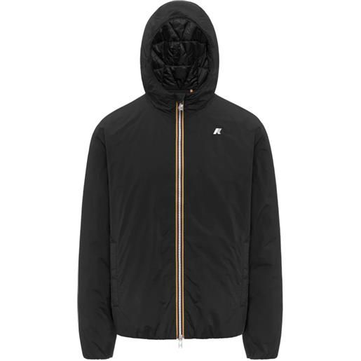 K-Way giacca con cappuccio - nero